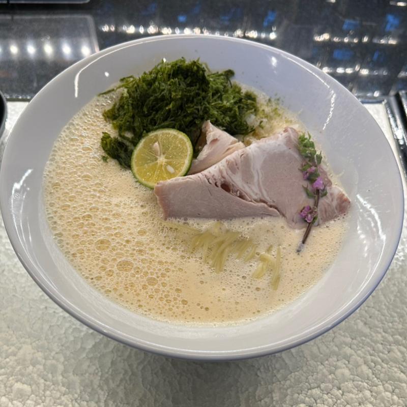あん肝白湯(期間限定)(鶏soba 座銀 くずはモール店)