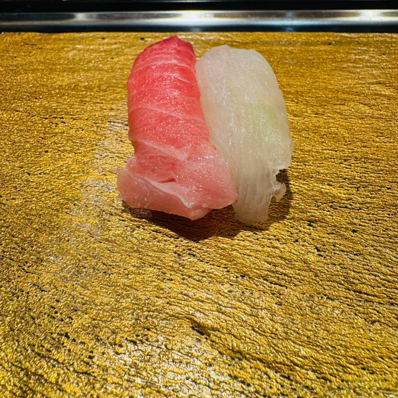 中トロ　平目(立鮨 すし横 イイトルミネ新宿店 エキナカ)