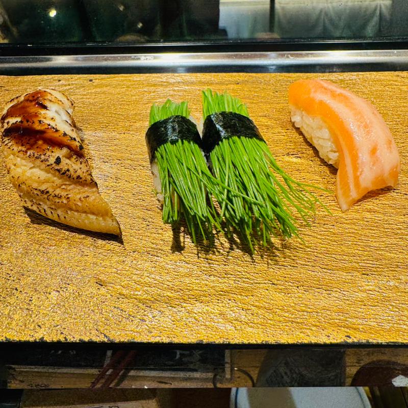 大トロサーモン　芽ねぎ(立鮨 すし横 イイトルミネ新宿店 エキナカ)