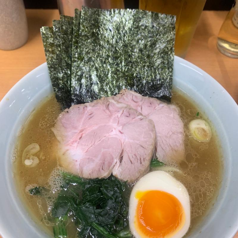 特製らーめん 並(横浜ラーメン 武蔵家 綾瀬店 )