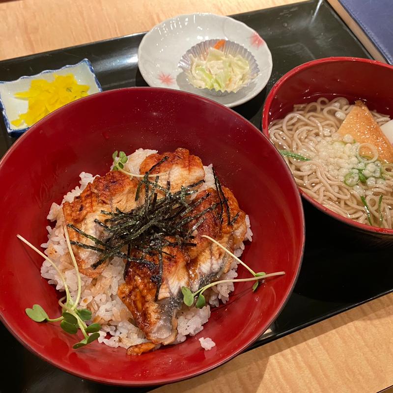 特選うなぎ丼セット(銀しゃり)