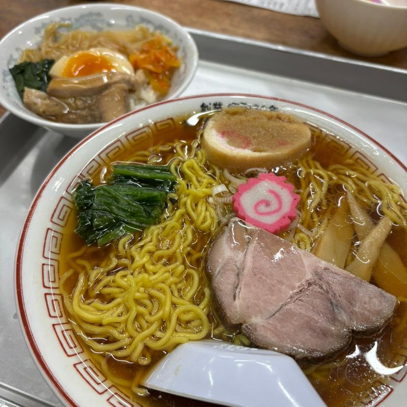 スタミナセット(萬字醤油屋本店 サンピアザ店)