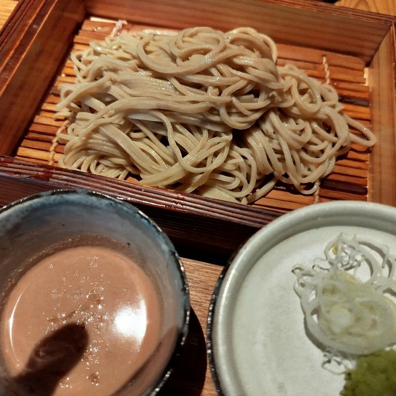 2種だれせいろそば(蕎麦前酒場 はんさむ裏渋谷)