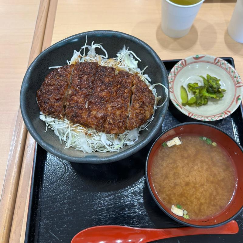 タレかつ丼(汁)(御在所サービスエリア（下り線）とんとん食堂)