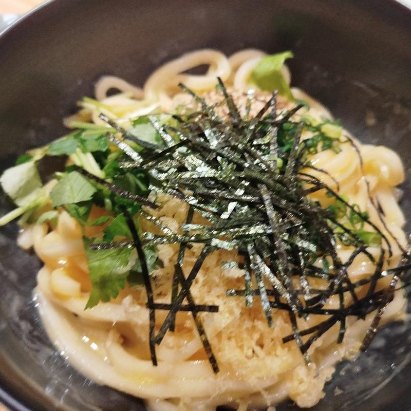 釜玉バターうどん(分讃岐うどん あ季 時譚)