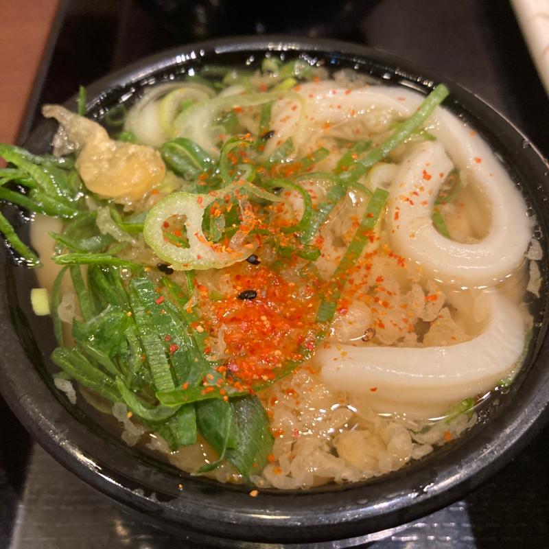 釜揚げかけうどん（ミニミニ）(丸亀製麺御茶ノ水)