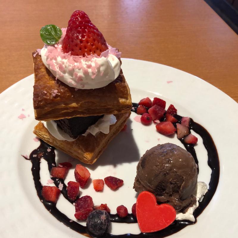 バレンタインショコラパイ(ココス 足立保木間店)