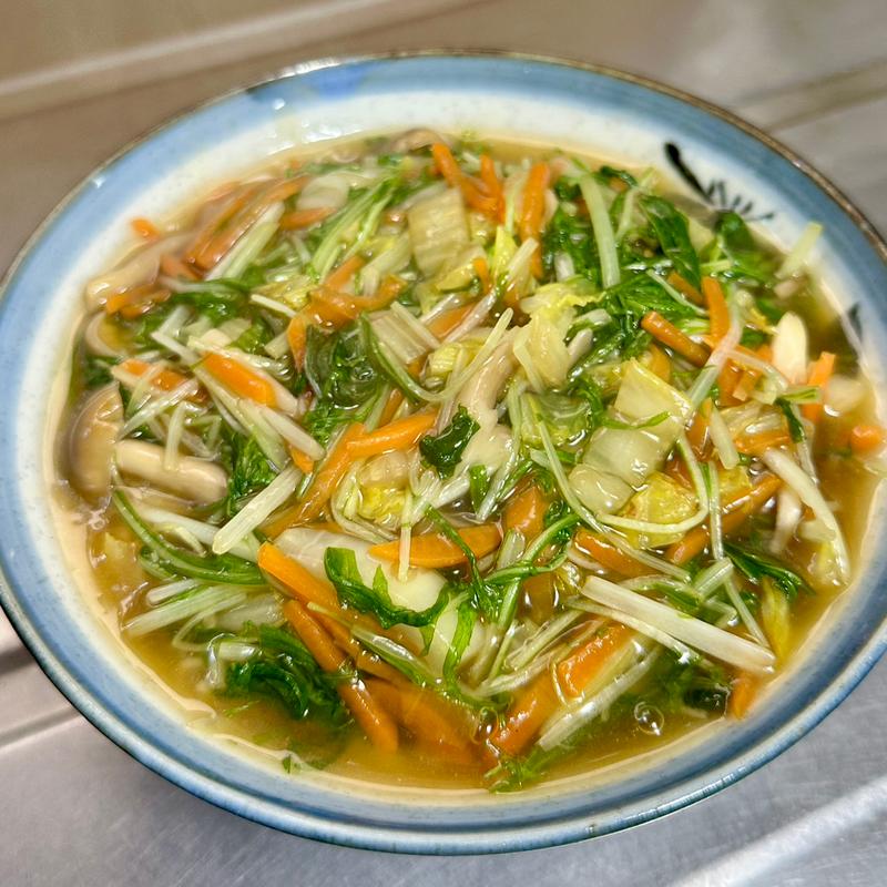 野菜たっぷり餡掛けにゅうめん(ベルクス 東墨田店)