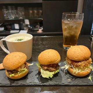 kichisバーガーセット(Kichi’s Bar 2nd)