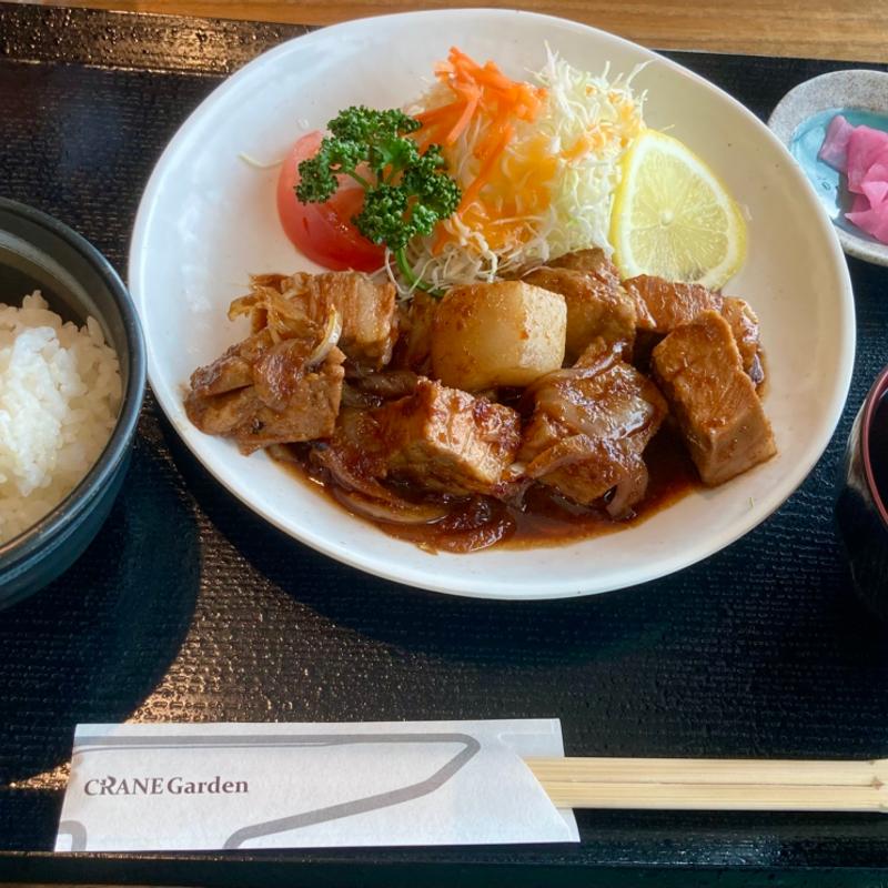 がっつりポークソテー定食(富士スピードウェイ)