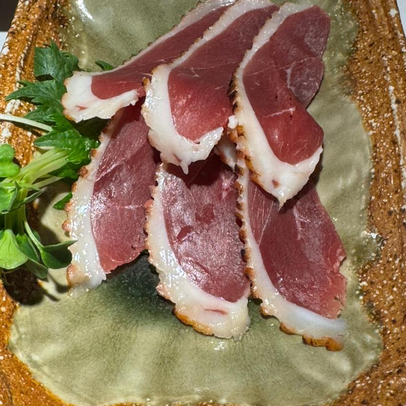 鴨の生ハム(祢々)