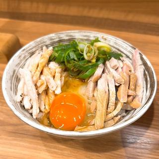 ハシニク鶏豚2種盛飯(日本橋 さか一)