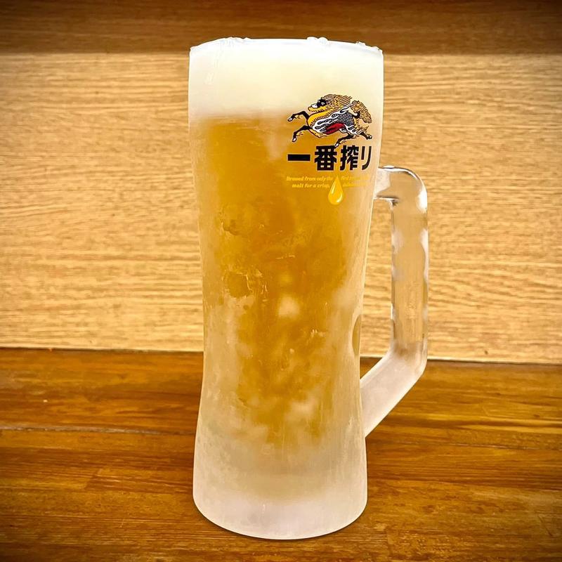生ビール(上々家)