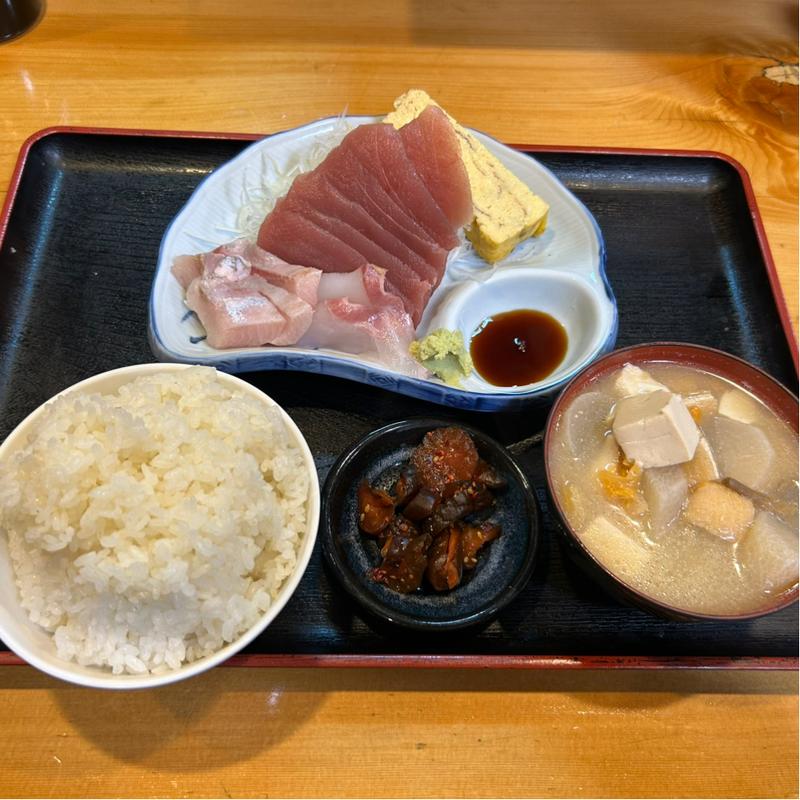 まぐろ•たい•ぶり刺身定食(喜代志 )