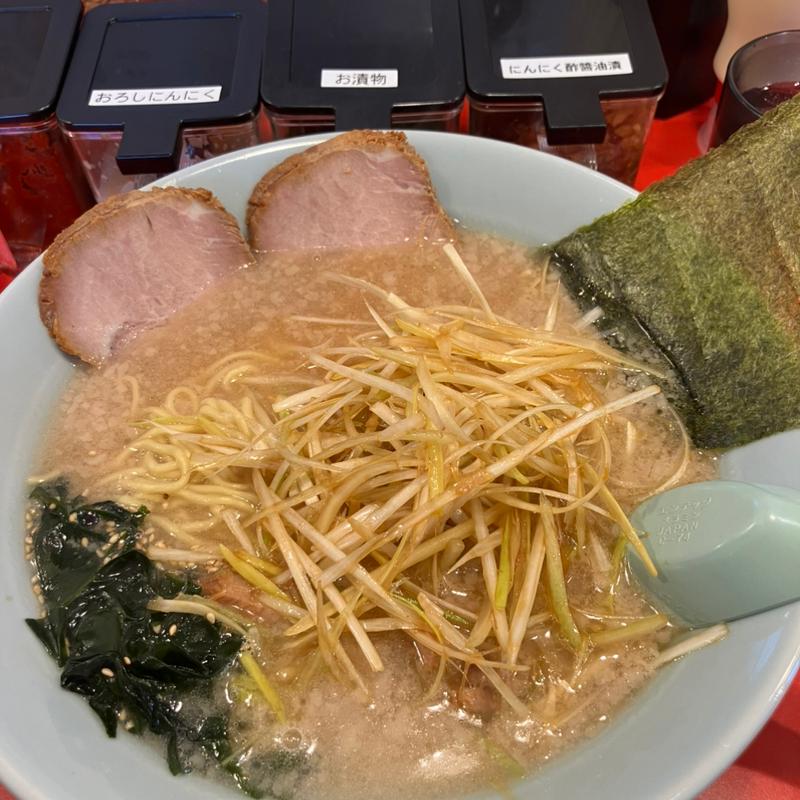 ネギラーメン中(ラーメンショップ〇化 野田谷津店)