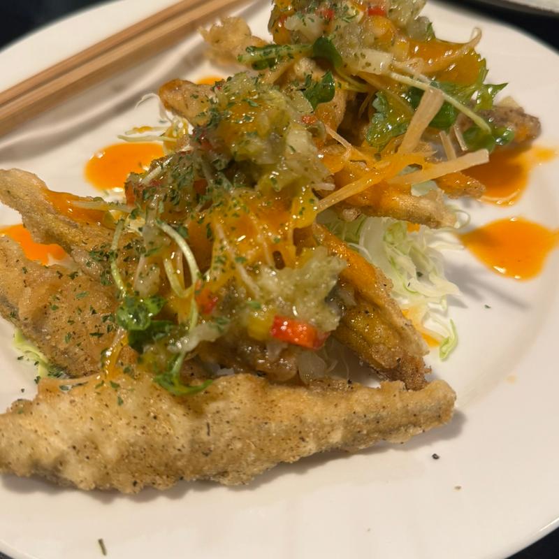 わかさぎ唐揚げ(津国屋)