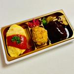 オムライス＆デミグラスハンバーグ(発酵kitchen リッチクリームコロッケ東京 東武池袋本店)