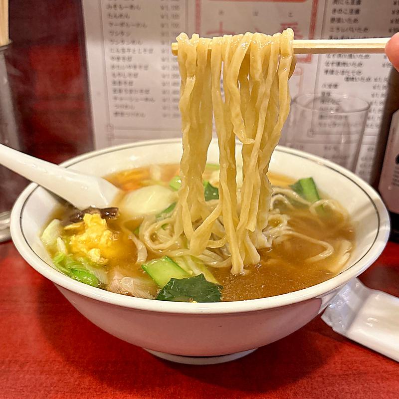 五目うまにそば(十八番(おはこ) 大和店)