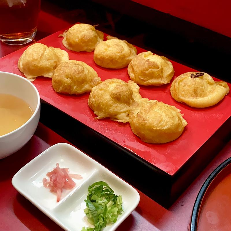 明石焼（タコ入り）(明石焼き 蛸八)