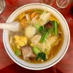 五目うまにそば(十八番(おはこ) 大和店)
