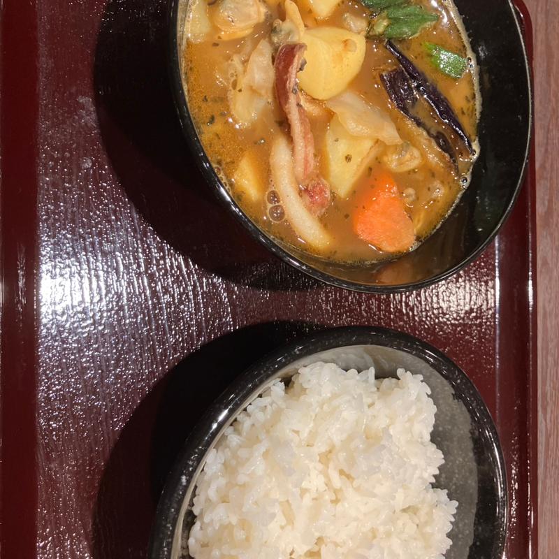 ベーススープカレー➕海の幸(CoCo壱番屋 豊橋高師店)