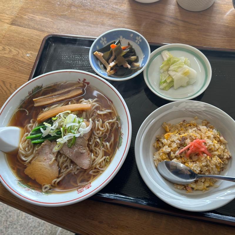 半チャーハン　ラーメン(浜一 )