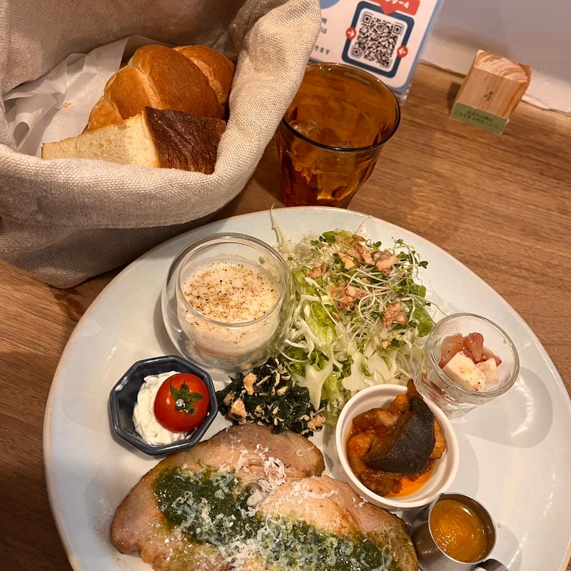 自家製豚ハム(neukcafe(ヌークカフェ))