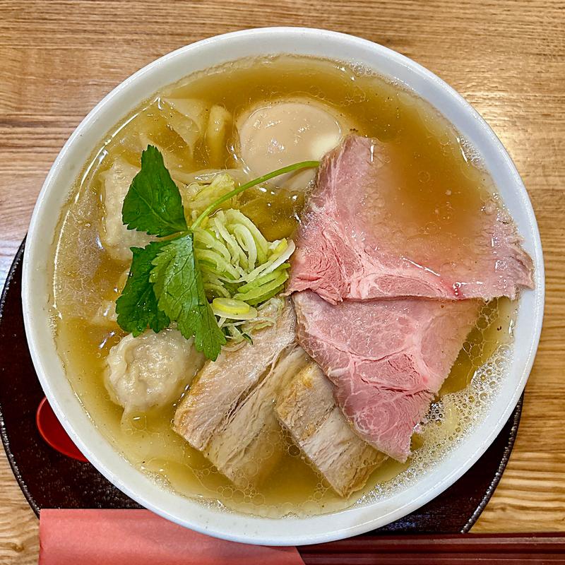 特製しなそば(手打ち正麺hachimitsu)