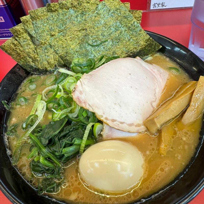 特選ラーメン(中)味噌変更 TPのり(横浜家系ラーメン 宮里家)