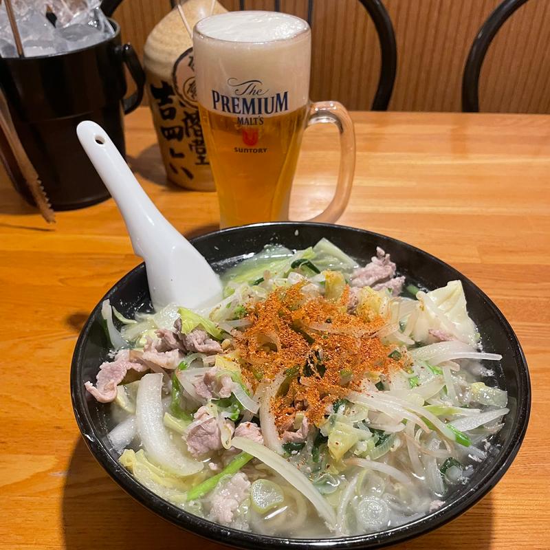 野菜タンメン20辛(感謝亭)