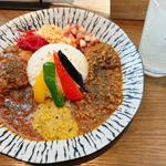 スパイスカレー　2種盛り