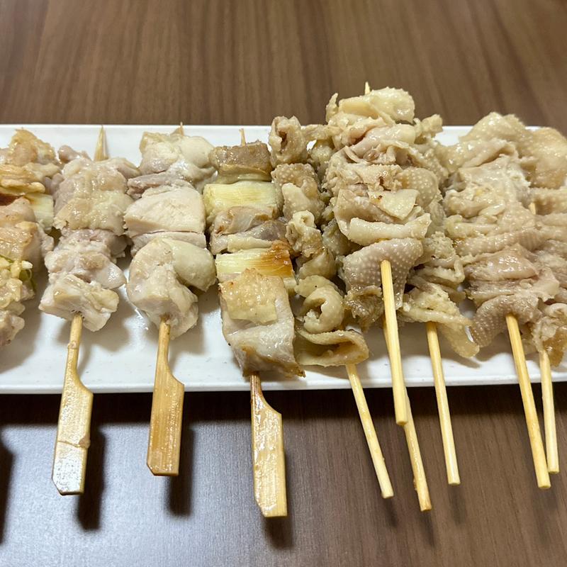 焼鳥 塩(かわ、もも、ねぎま)(ベルクス 東墨田店)