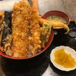 上穴子天丼(酒場丼や はくさい 塩山店)