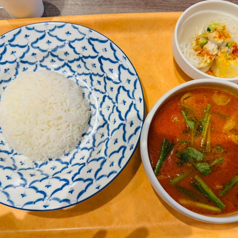 トムヤムクンセット(ティーヌン イオンモール幕張新都心店)