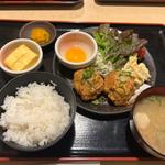 つくねハンバーグ定食(男はつらい 新大阪駅前店 （おとこはつらい）)