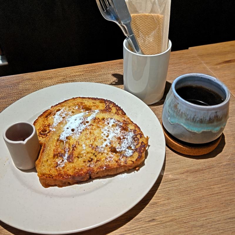 フレンチトースト・本日のコーヒー(27 COFFEE ROASTERS KAMAKURA -Cafe & Beans-)