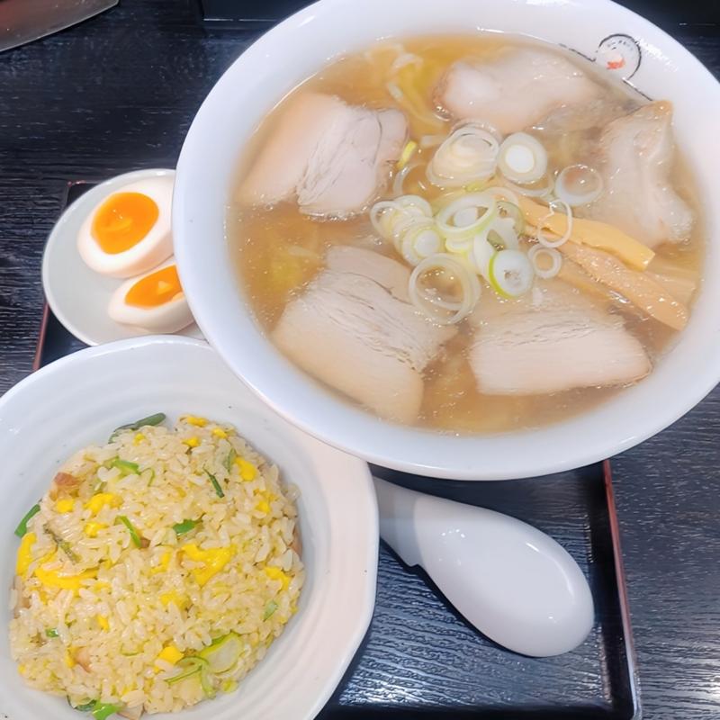 半チャーハンセット(喜多方ラーメン 坂内 西蒲田店)