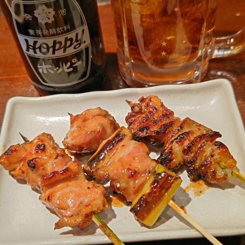 特製味噌焼き3本盛(鶏)(炭屋 串兵衛 大船駅前店)