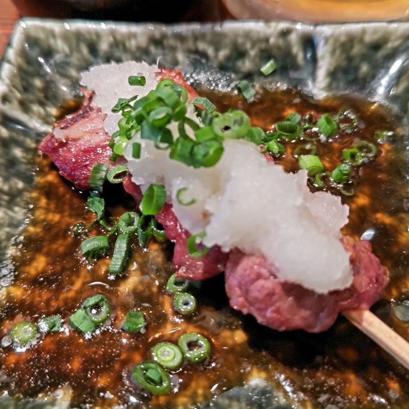 はらみおろしポン酢(炭屋 串兵衛 大船駅前店)