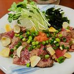 鮪ほほ肉たたき