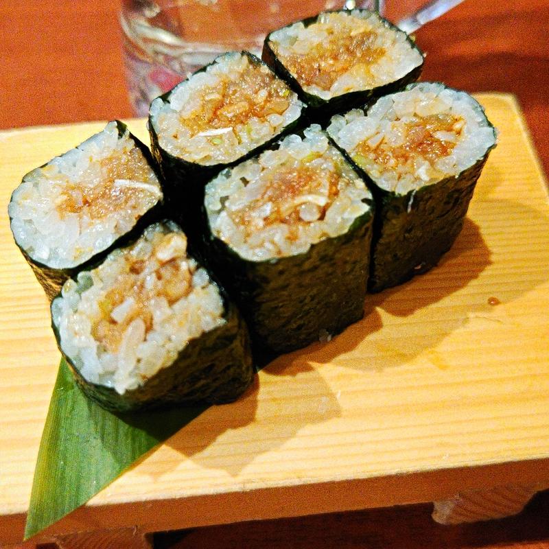 ねぎとろ梅水晶(海鮮居酒家 七福水産 )