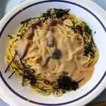 明太子クリームパスタ(東京科学大学つばめ生協すずかけ台食堂)