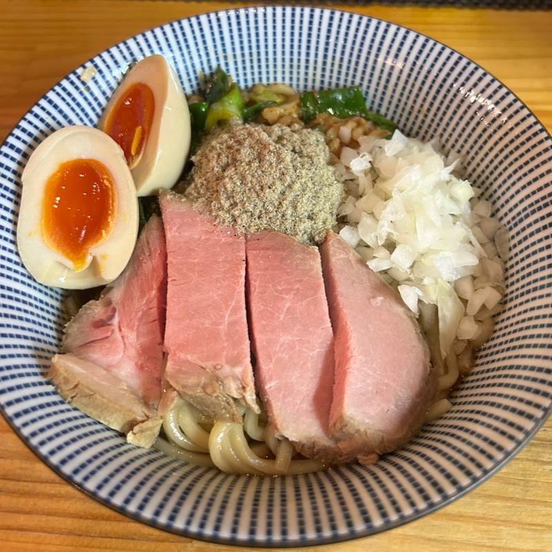 味玉マゼニボジャンキー(煮干し 一直線)