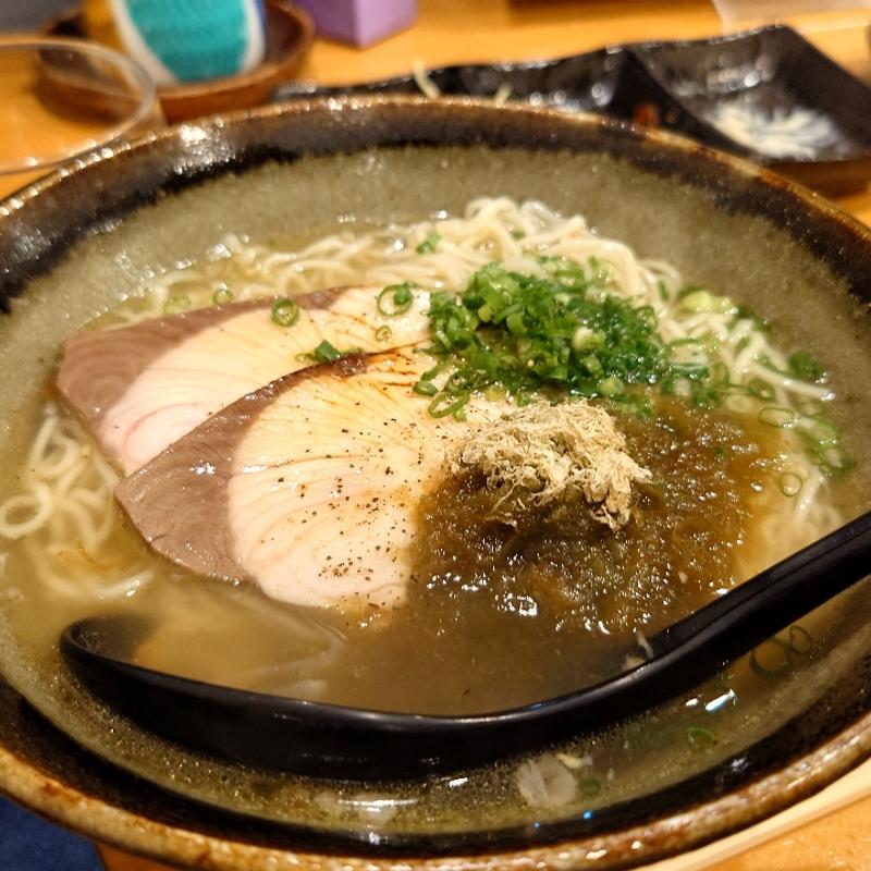 特製塩ラーメン(割烹食堂かいね)