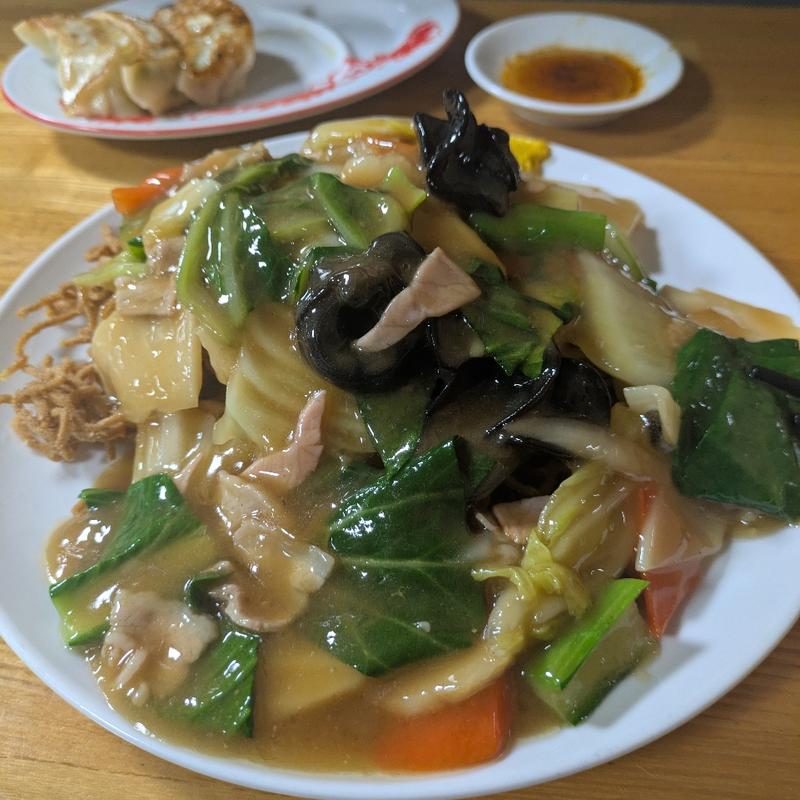 五目揚げ焼きそば(龍鳳 )