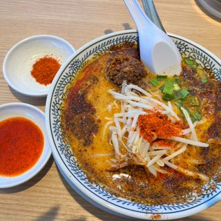 麻辣担々麺(丸源ラーメン 宇都宮御幸ヶ原店 )