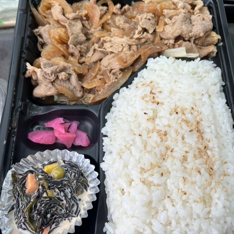 生姜焼き弁当　大盛(お弁当たけ)