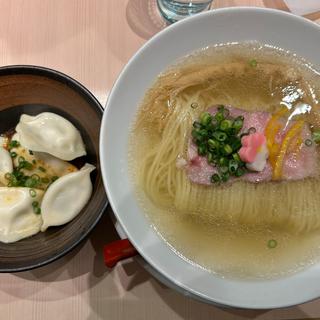 鯛塩らぁ麺水餃子セット