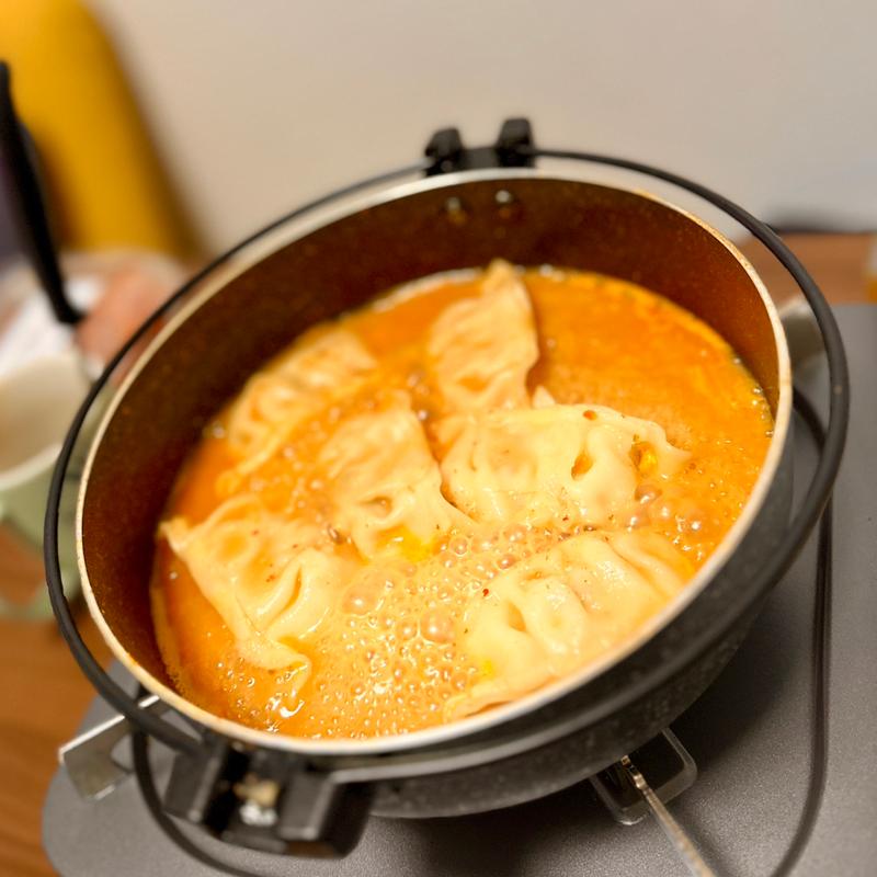 豆腐チゲ〆餃子(ベルクス 東墨田店)