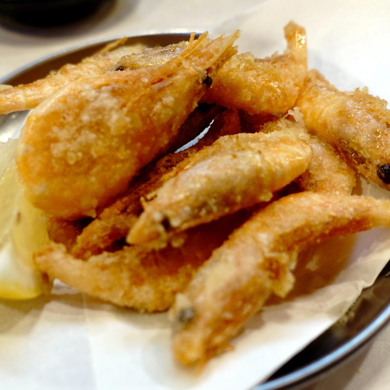 甘えび唐揚げ(屋台餃子　あらき)